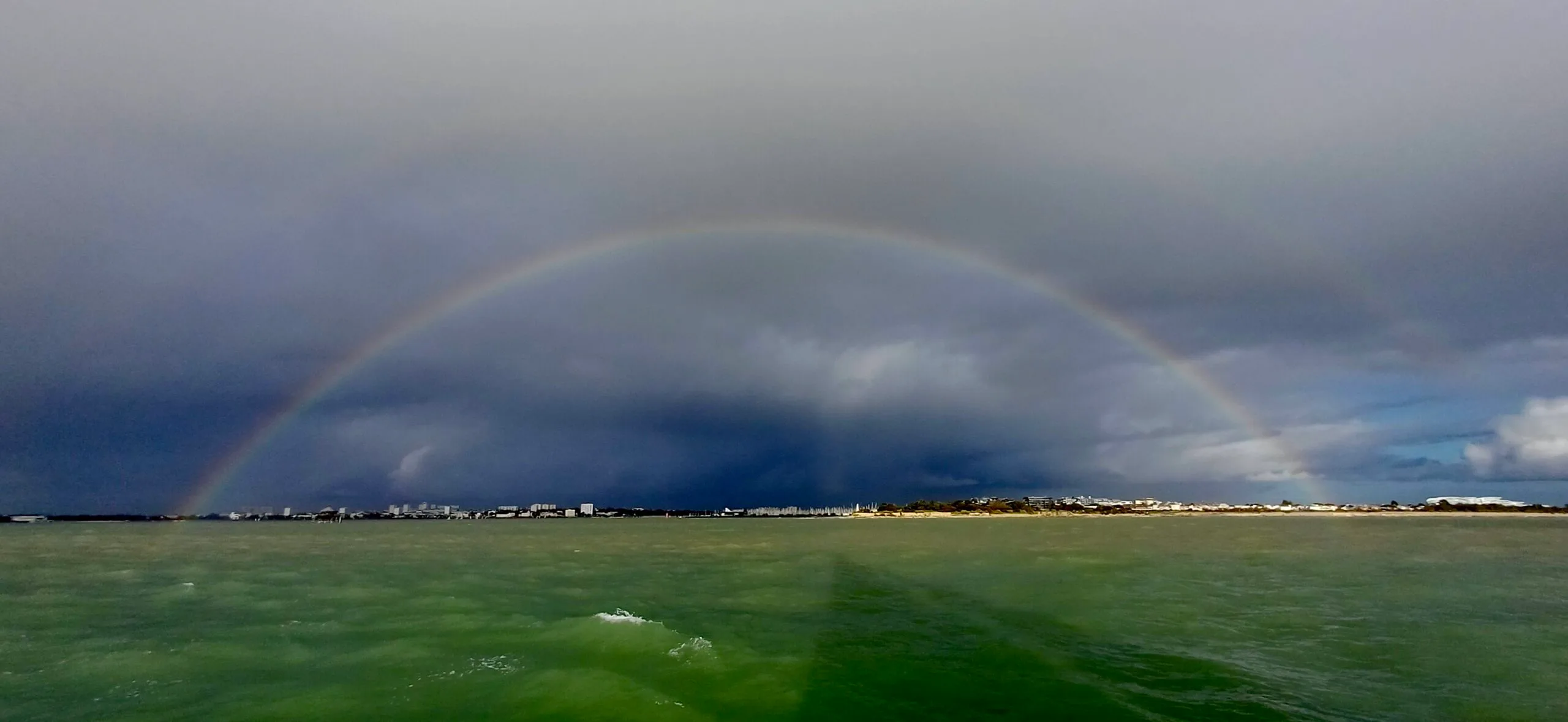 arc-en-ciel sur les Minimes