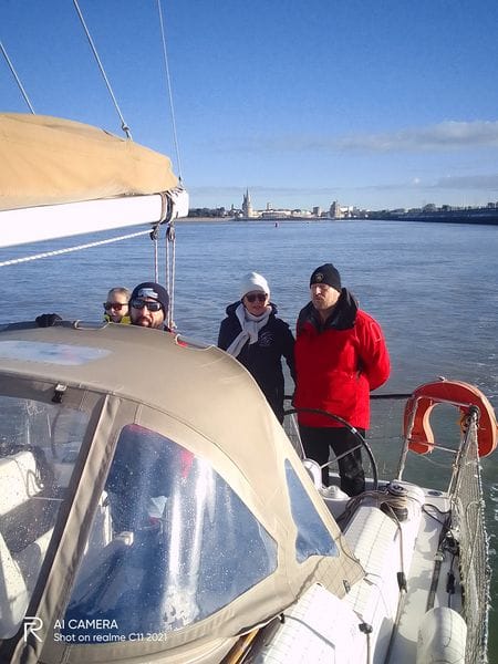 Equipage sortie chenal