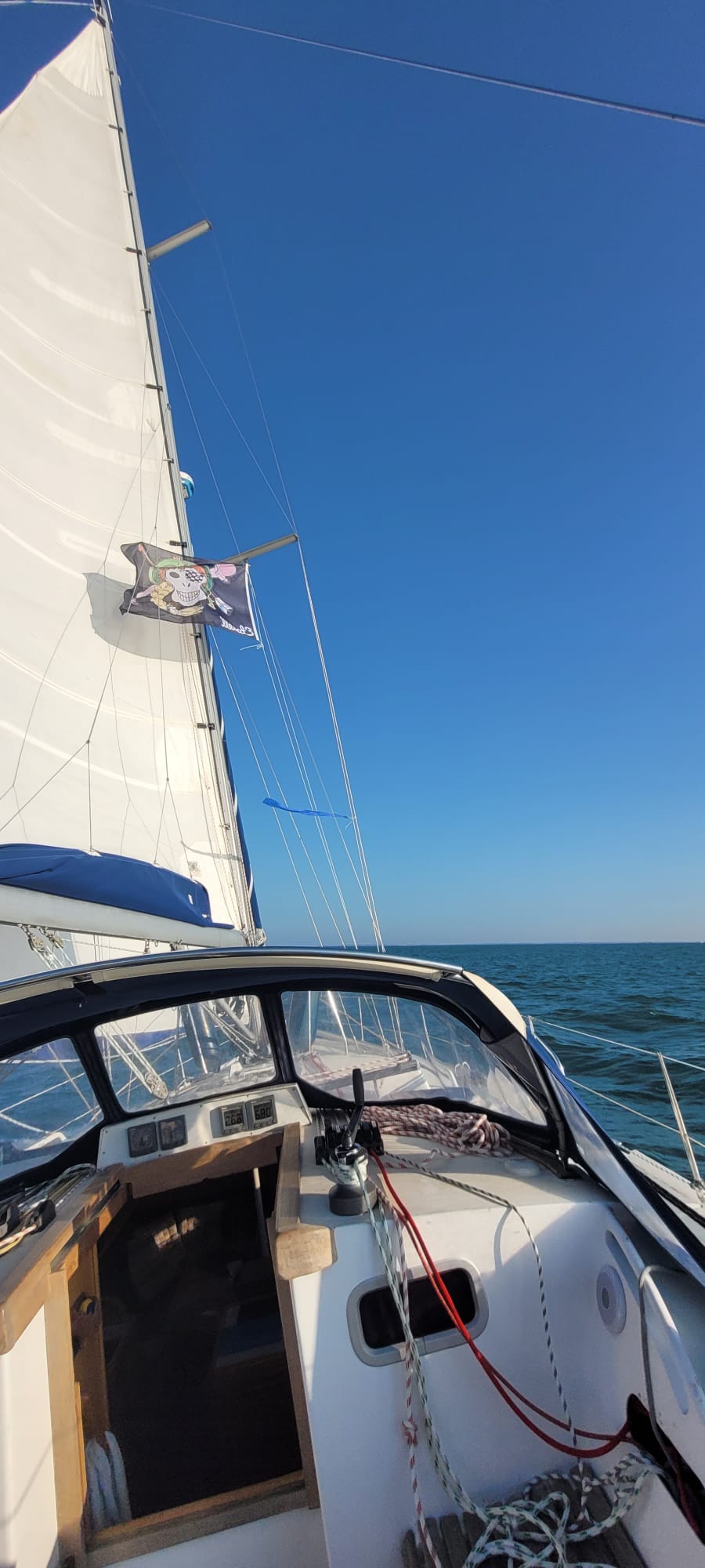 Etonell babord vue vers la proue