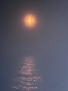 Couche soleil pale